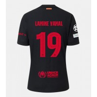 Camiseta Barcelona Lamine Yamal #19 Visitante Equipación 2024-25 manga corta